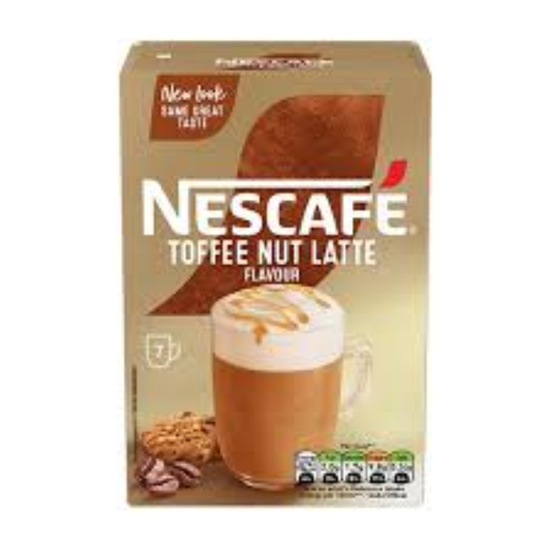 NESCAFE TOFFEE NUT LATTE 7SACH 130.2G
